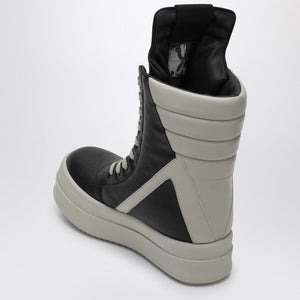 RICK OWENS High-Top Leather Sneaker