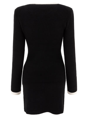 SELF-PORTRAIT Chic Black Mini Dress for Women - SS25 Collection