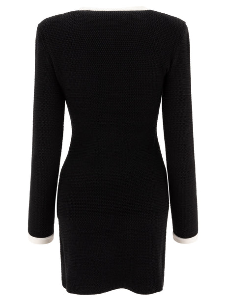 SELF-PORTRAIT Chic Black Mini Dress for Women - SS25 Collection