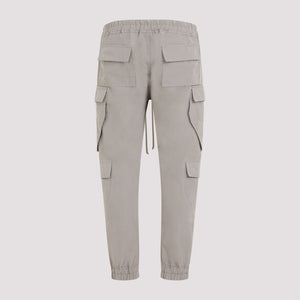 RICK OWENS 24SS Men's Training Shorts in Dust Color