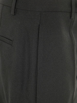 RICK OWENS Cropped Wool Pants for Men