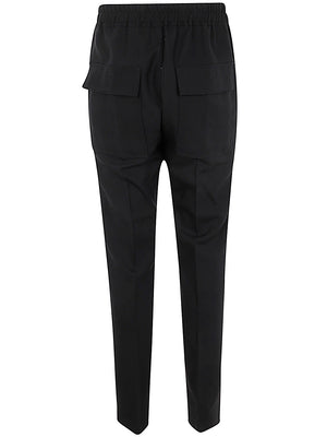 RICK OWENS Drawstring Slim Long Pants for Men