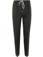 RICK OWENS Drawstring Slim Long Pants for Men