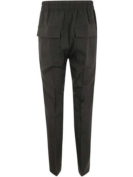 RICK OWENS Drawstring Slim Long Pants for Men