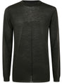 RICK OWENS Level Biker Sweater for Men