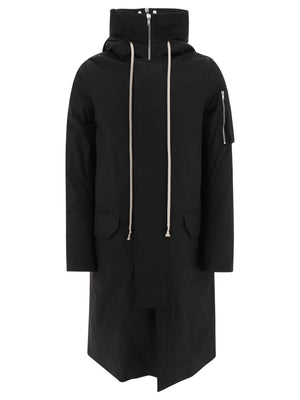 RICK OWENS Hooded Padded Jacket