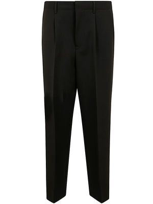 ZEGNA Premium Wool Pants for Men - Fall/Winter 2024