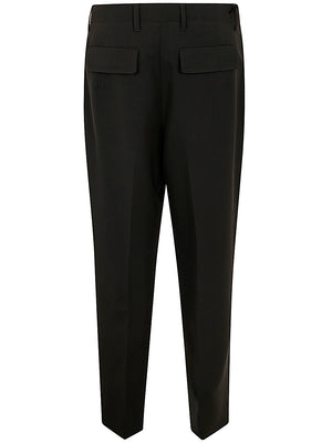 ZEGNA Premium Wool Pants for Men - Fall/Winter 2024