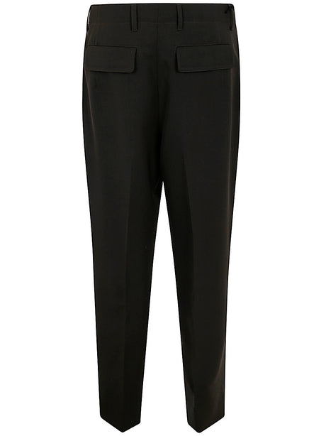 ZEGNA Premium Wool Pants for Men - Fall/Winter 2024