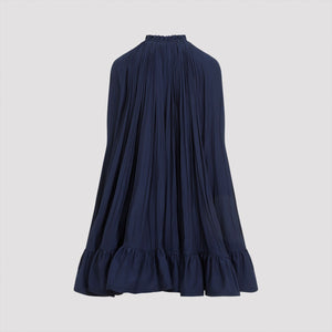 LANVIN Short Ruffle Mini Dress for Women