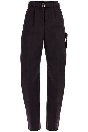 LANVIN High-Waisted Wide Balloon Pants - Size 34