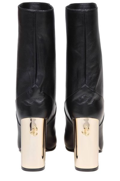 JIMMY CHOO Luxurious Black Knee-High Boots for Women - FW24 Collection