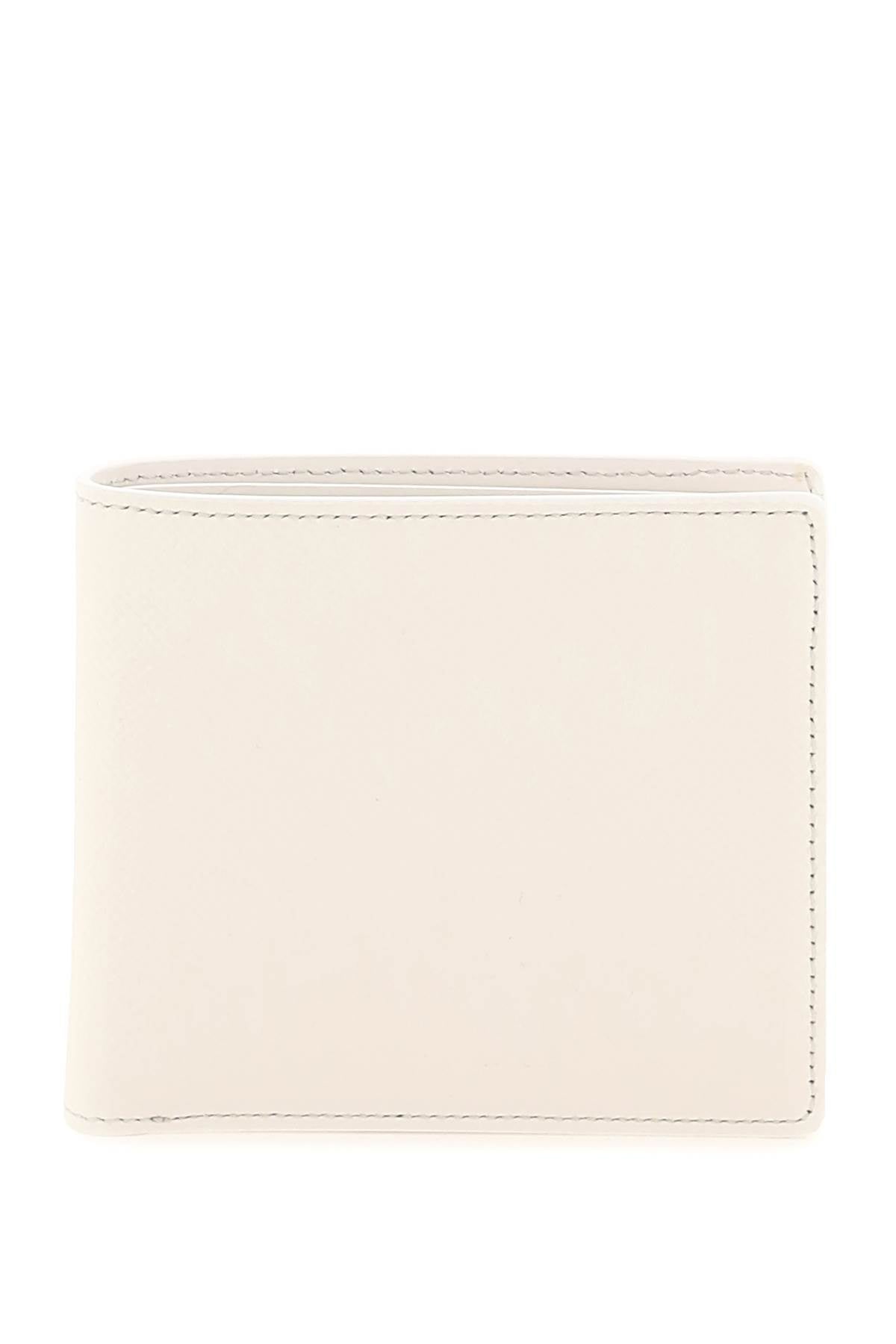 MAISON MARGIELA Grained Leather Mini Bi-Fold Wallet