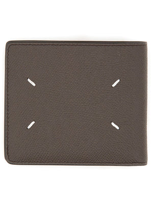 MAISON MARGIELA Mini Luxe Bifold Wallet with Four Stitches