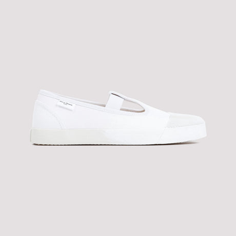 MAISON MARGIELA Mary Jane Split Toe Canvas Sneakers for Women