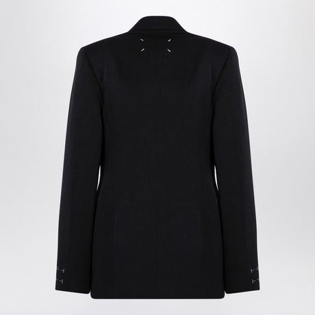 MAISON MARGIELA Double-Breasted Wool Jacket