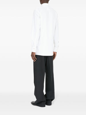 MAISON MARGIELA Refined Pointed Collar White Dress Shirt