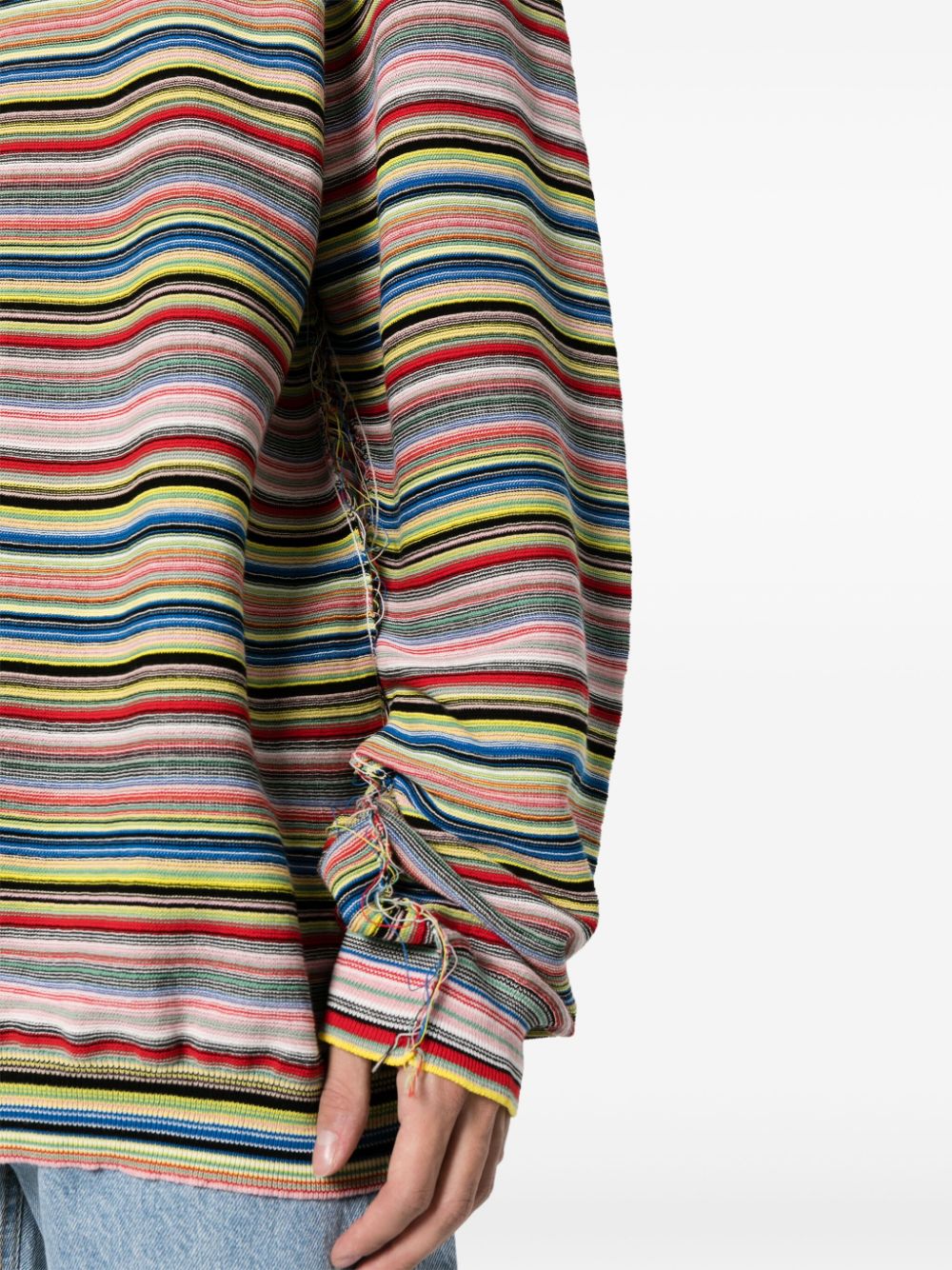 MAISON MARGIELA Multicolor Striped Jumper for Men - SS24