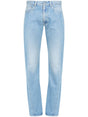 MAISON MARGIELA Washed Denim Turn-Up Jeans - Men's Classic Fit