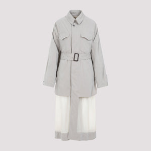 MAISON MARGIELA Oversized Reversible Trench Jacket - Size IT 40