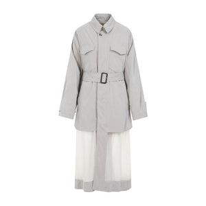 MAISON MARGIELA Oversized Reversible Trench Jacket - Size IT 40