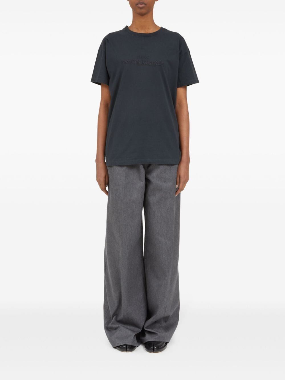 MAISON MARGIELA Cotton Logo T-Shirt for Women - FW24