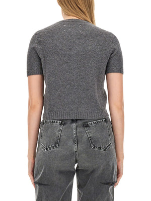 MAISON MARGIELA Wool T-Shirt in Regular Fit