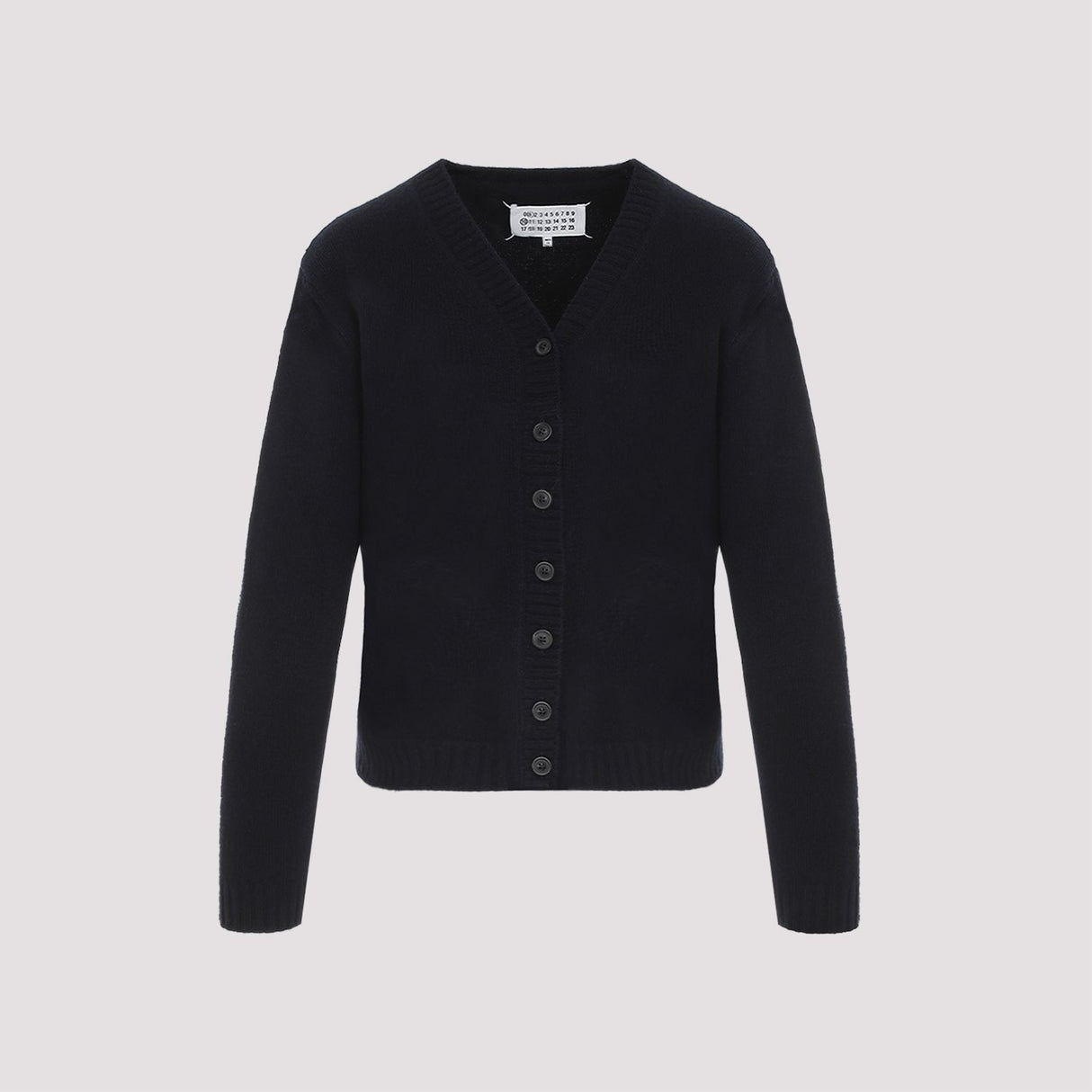 MAISON MARGIELA Luxurious Pure Wool Cardigan