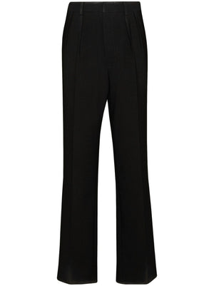 MAISON MARGIELA Black Wool Trousers for Women