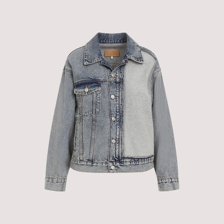 MM6 MAISON MARGIELA Chic Blue Denim Mini Jacket