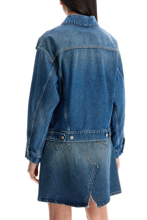 MM6 MAISON MARGIELA Denim Jacket with Slits - Size IT 40