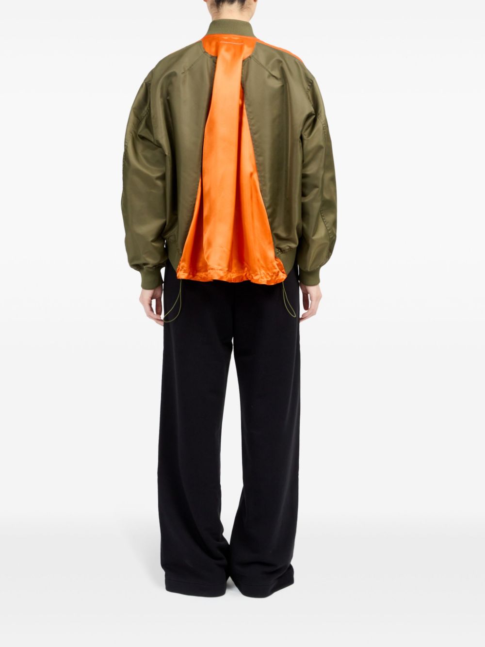 MM6 MAISON MARGIELA Women’s Color-Block Bomber Jacket