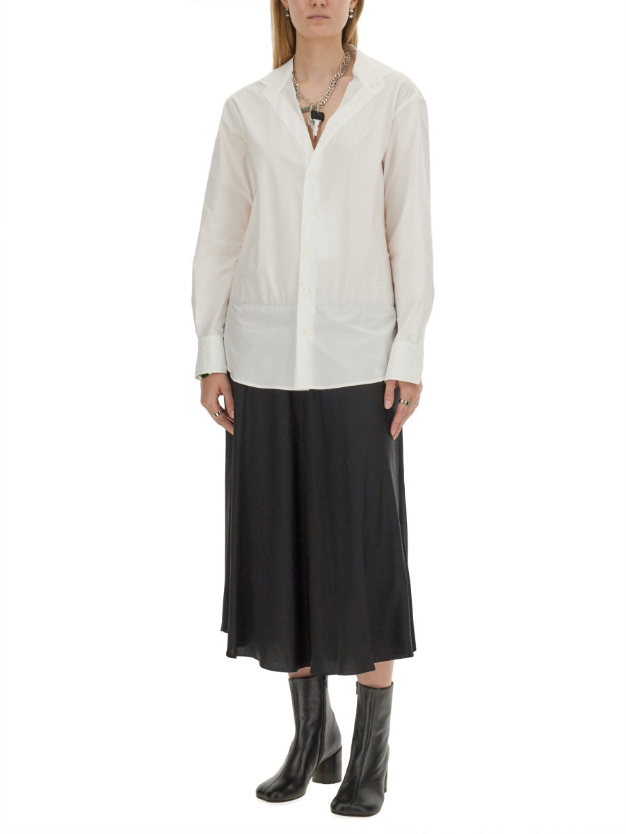 MM6 MAISON MARGIELA Women's Mini Shirt Dress – Effortless Elegance