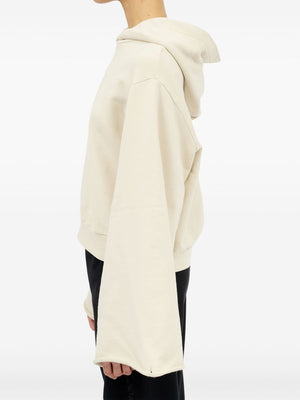 MM6 MAISON MARGIELA Slouchy Hooded Sweater with Flared Cuffs