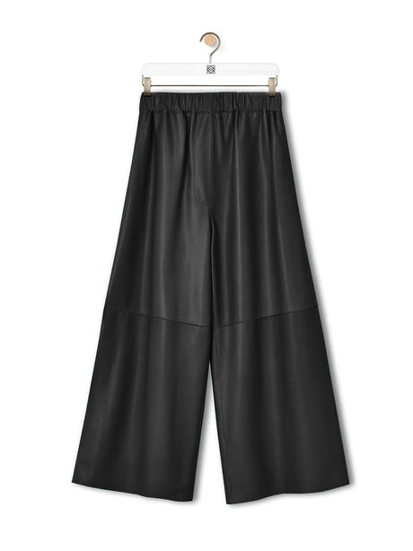 LOEWE Cropped Leather Pants