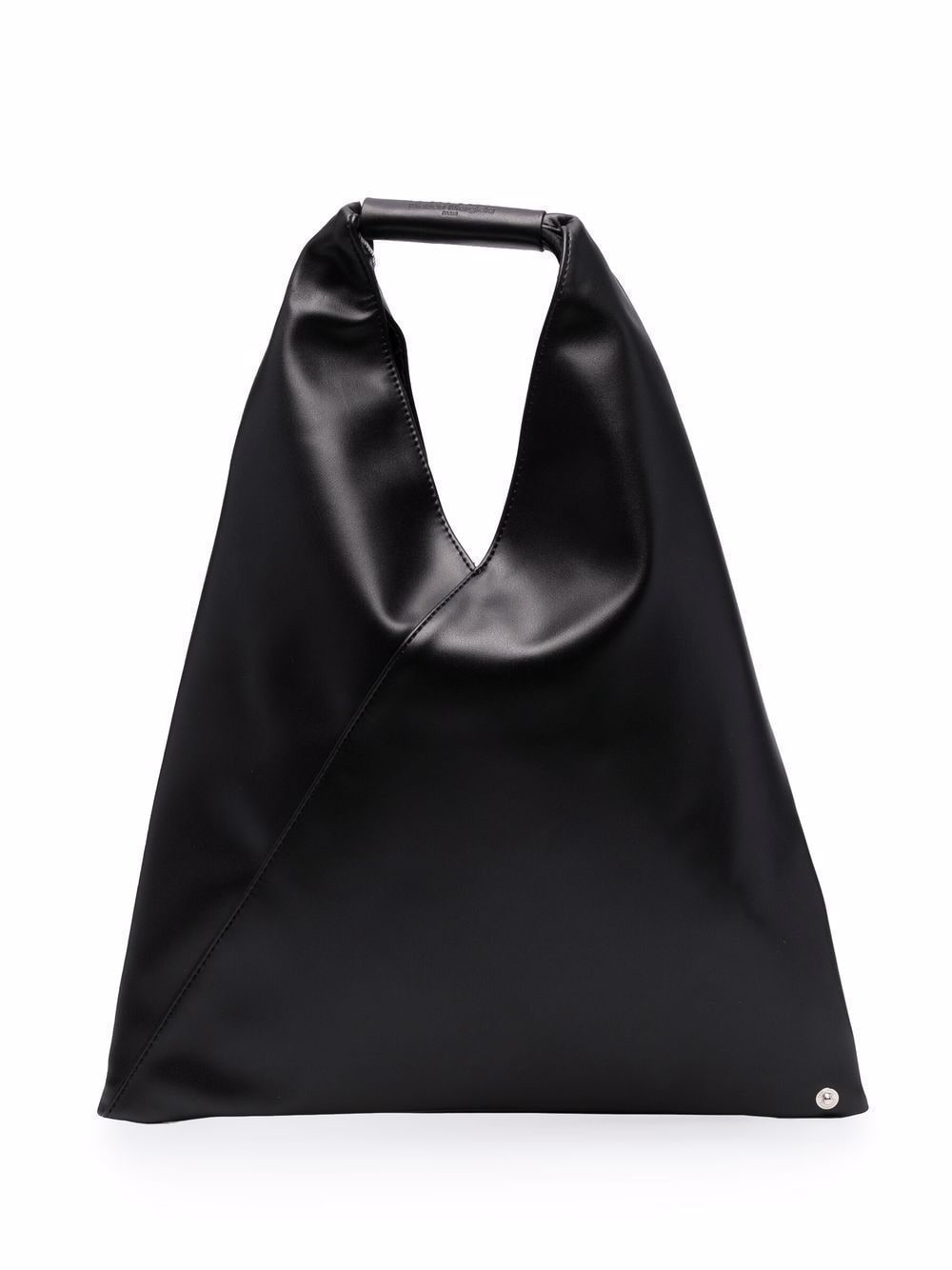 MM6 MAISON MARGIELA Grained Leather Triangle Handbag