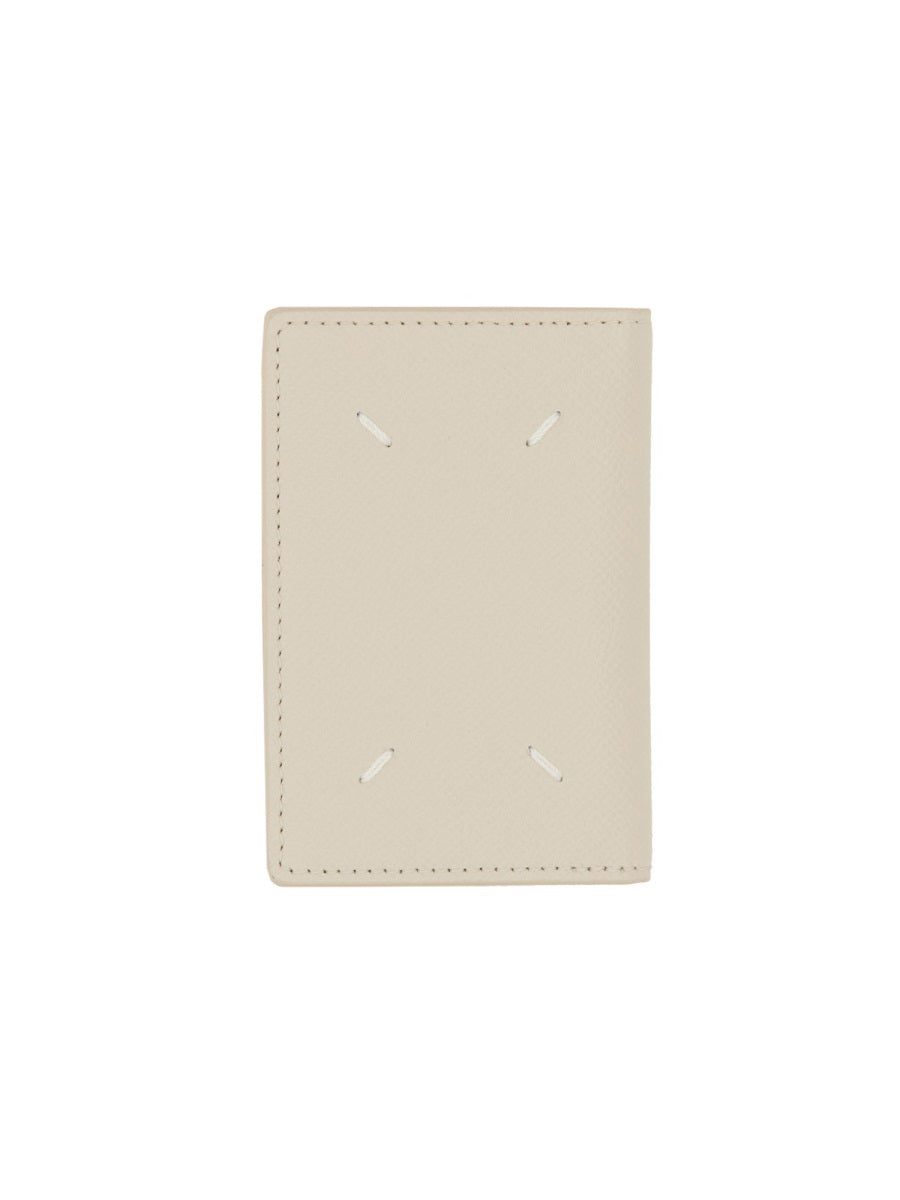 MAISON MARGIELA Mini Bi-Fold Leather Card Holder