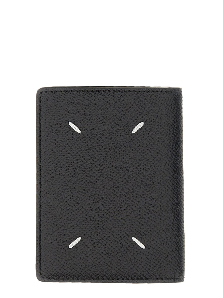 MAISON MARGIELA Mini Bi-Fold Leather Card Holder