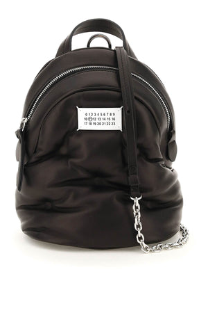 MAISON MARGIELA Glam Slam Mini Leather Backpack - Black