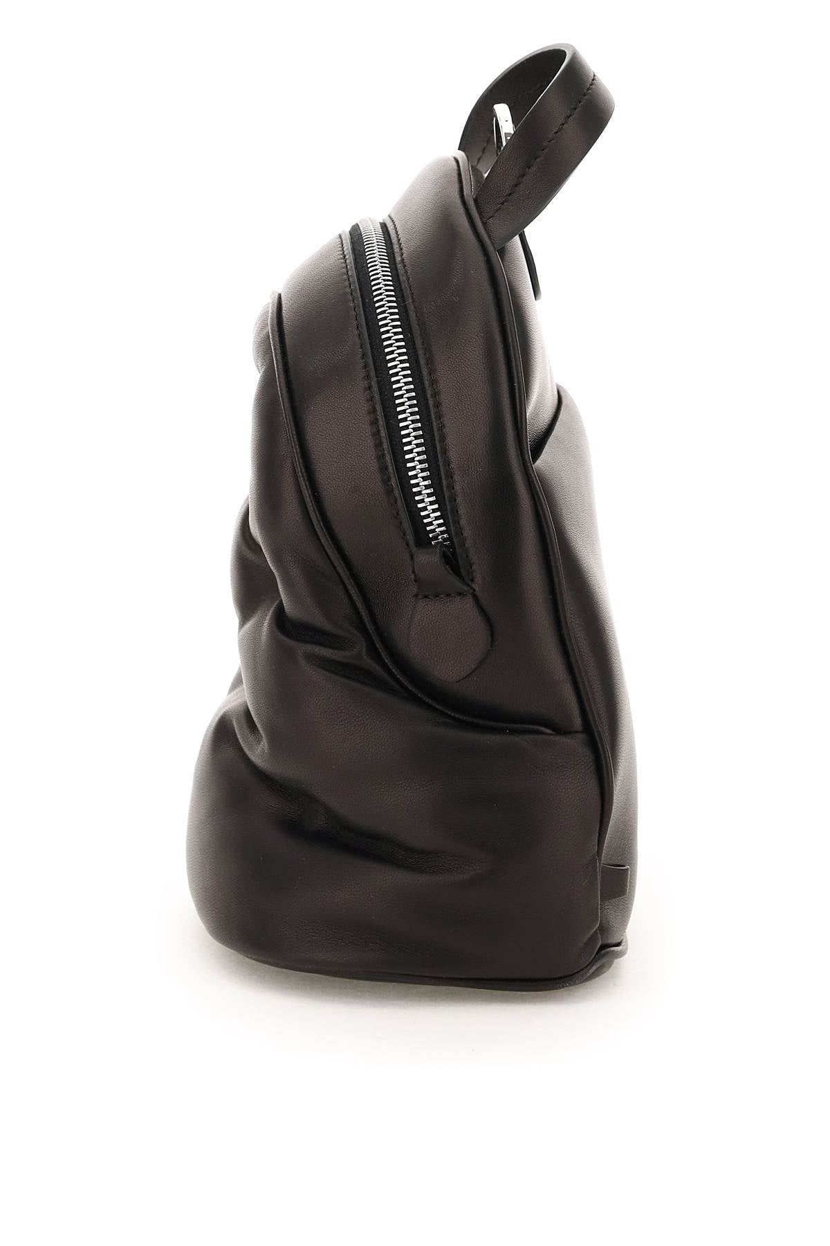 MAISON MARGIELA Glam Slam Mini Leather Backpack - Black