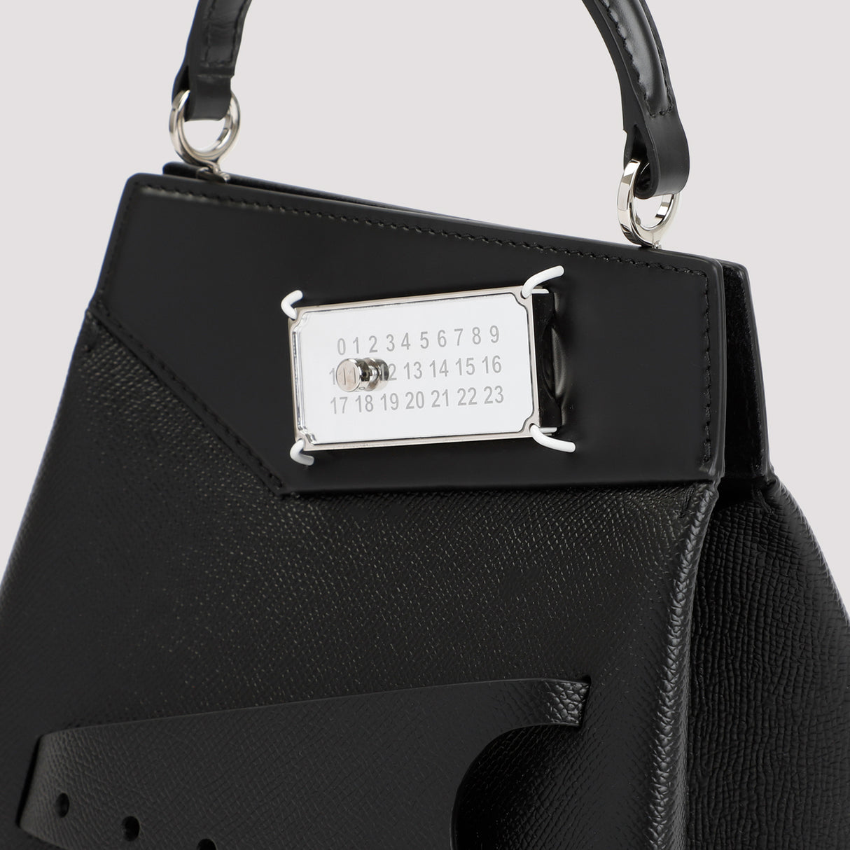 MAISON MARGIELA Snatched Mini Leather Handbag