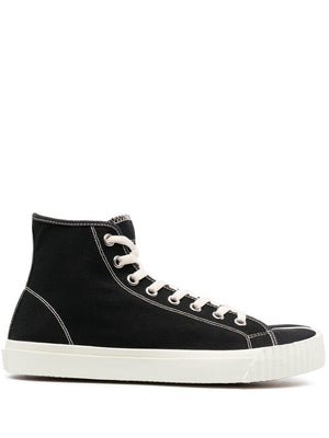 MAISON MARGIELA Men's Black Sneakers for 2024 Season