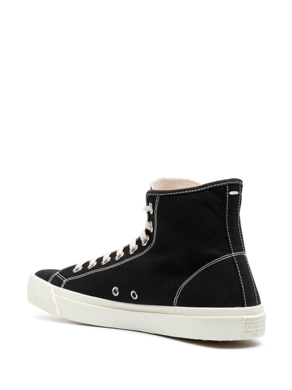 MAISON MARGIELA Men's Black Sneakers for 2024 Season