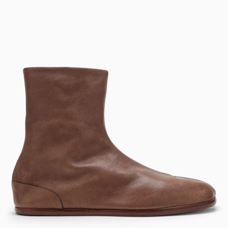 MAISON MARGIELA Tabi Flat Ankle Boots for Men