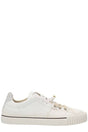 MAISON MARGIELA Women's Two-Material Deconstructed Sneakers with Studs