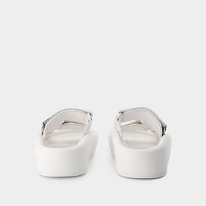 MM6 MAISON MARGIELA Beige Sandals for Women - FW23 Collection