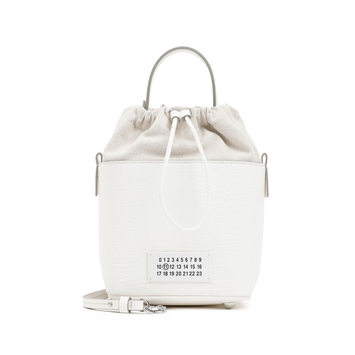 MAISON MARGIELA Elegant Mini Leather Handbag - 15cm x 23cm x 12cm