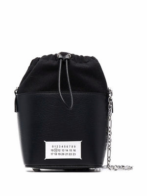 MAISON MARGIELA Elegant Mini Leather Handbag - 15cm x 23cm x 12cm