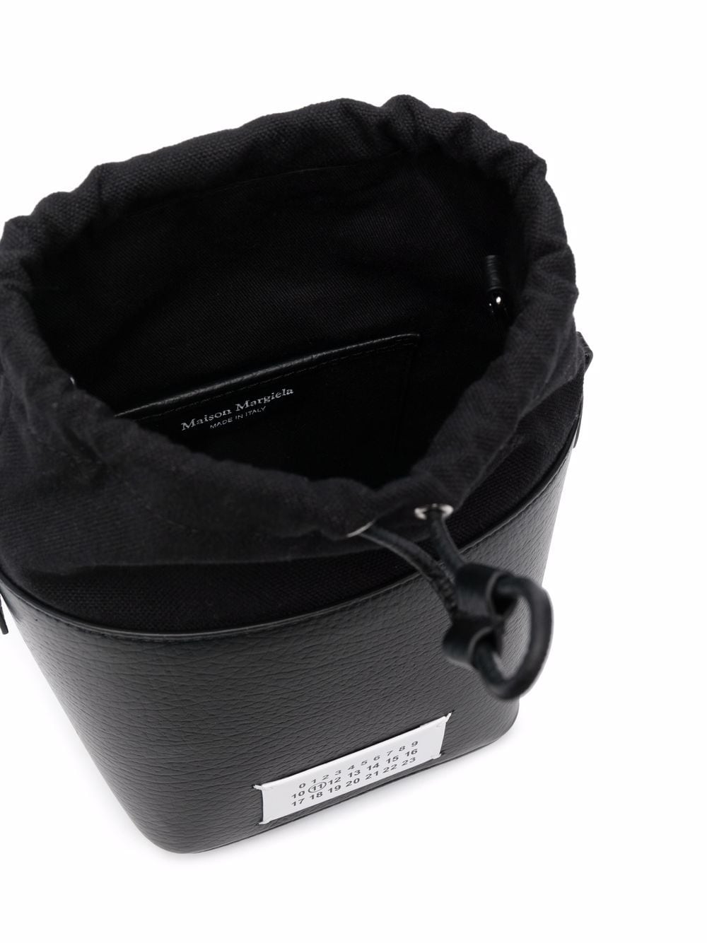 MAISON MARGIELA 5AC Bucket Handbag - Elegant Black Design