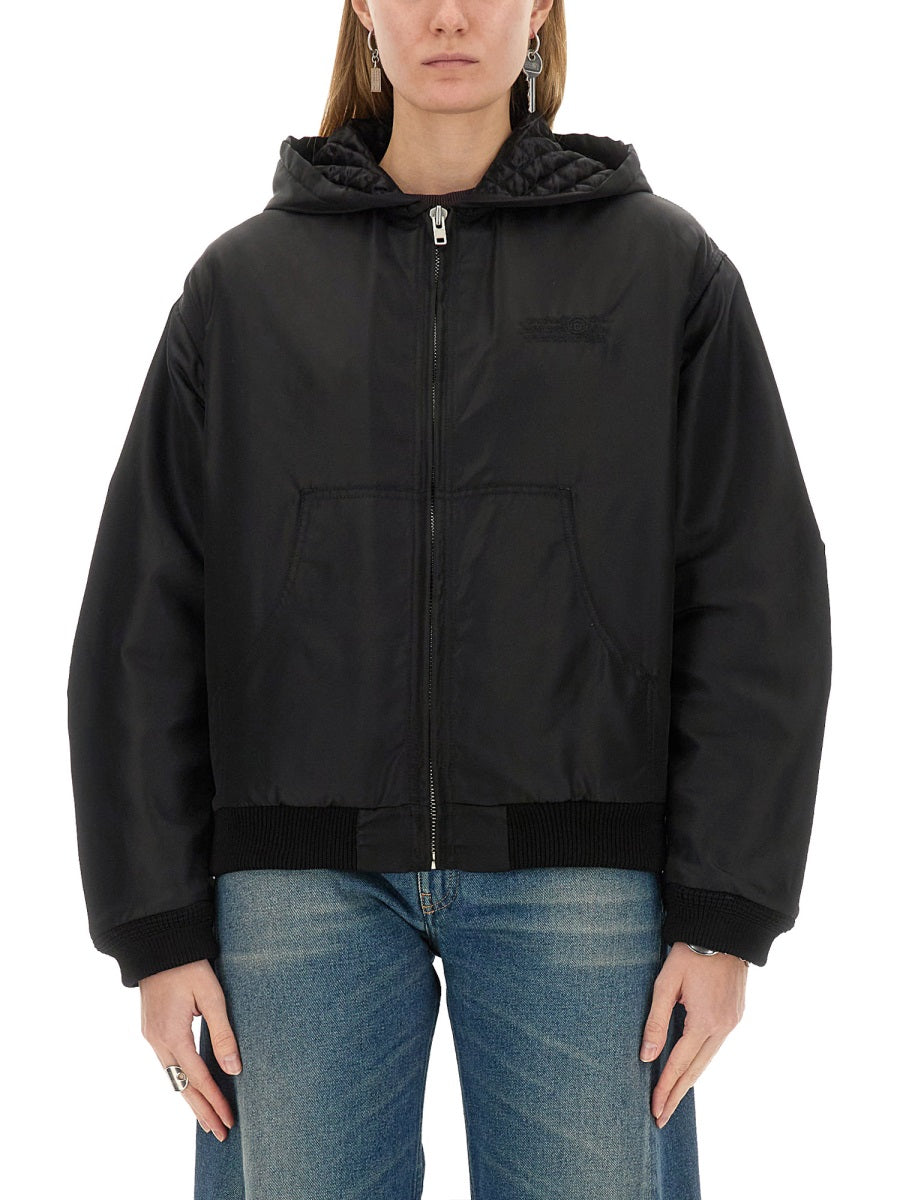 MM6 MAISON MARGIELA Hooded Jacket - Size 40